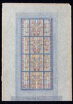 Ontwerpschetsen glas in lood.
<br/>
Archief Kurvers, Stadsarchief Amsterdam, 1928